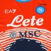 Men's Authentic Napoli 'Red Maradona' Special Soccer Jersey Shirt 2021/22 EA7