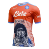 Men's Replica Napoli 'Red Maradona' Special Soccer Jersey Shirt 2021/22 EA7