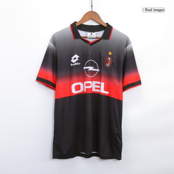 Men's Retro 1996/97 AC Milan Training Soccer Jersey Shirt Adidas