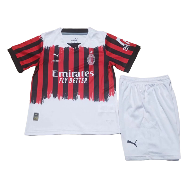 Kids AC Milan Fourth Away Soccer Jersey Kit (Jersey+Shorts) 2021/22 Puma
