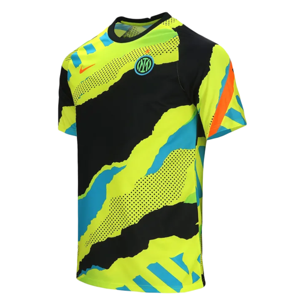 Men's Replica Inter Milan Pre-Match Training Soccer Jersey Shirt 2021/22 Nike