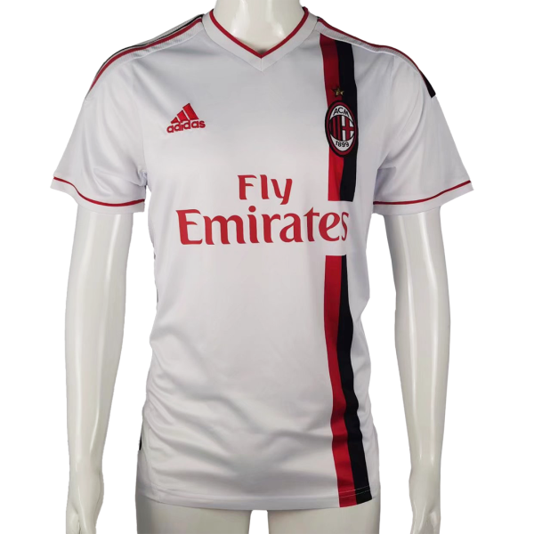 Men's Retro 2011/12 AC Milan Away Soccer Jersey Shirt Adidas