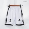 Kids Juventus Home Soccer Jersey Kit (Jersey+Shorts) 2022/23 Adidas