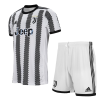 Men's Replica Juventus Home Soccer Jersey Kit (Jersey+Shorts) 2022/23 Adidas