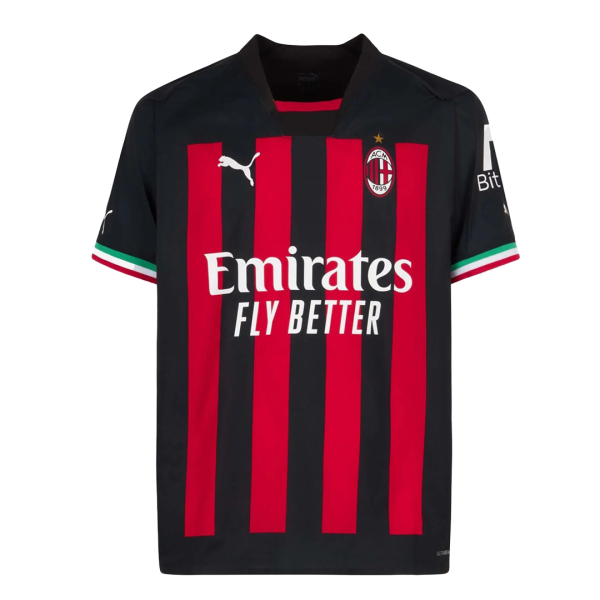 Men's Replica AC Milan Home Soccer Jersey Shirt 2022/23 Puma