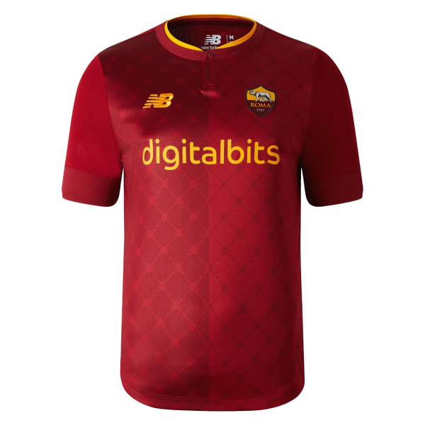 Men's Replica Roma Home Soccer Jersey Shirt 2022/23 NewBalance