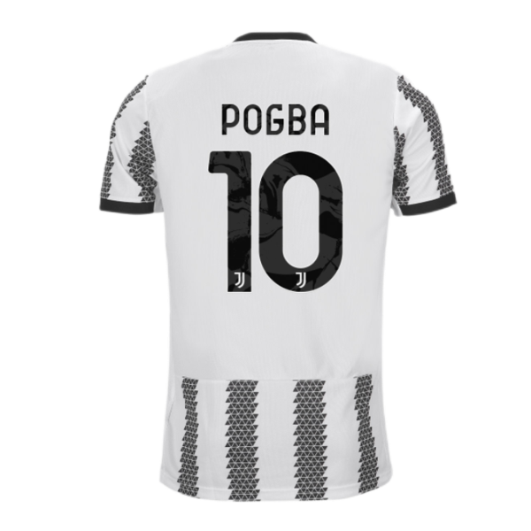 Men's Replica POGBA #10 Juventus Home Soccer Jersey Shirt 2022/23 Adidas