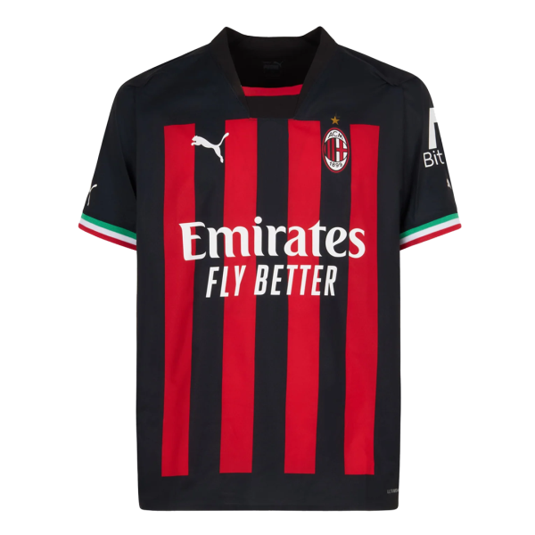 Men's Authentic AC Milan Home Soccer Jersey Shirt 2022/23 Puma