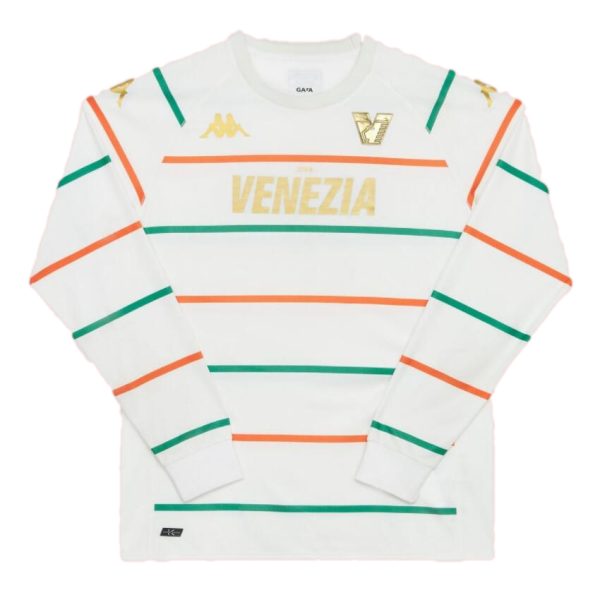 Men's Replica Venezia FC Away Long Sleeves Soccer Jersey Shirt 2022/23 Kappa