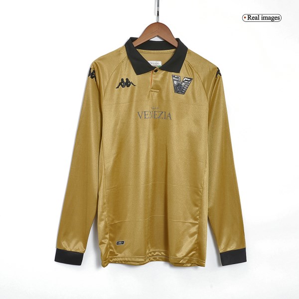 Men's Replica Venezia FC Third Away Long Sleeves Soccer Jersey Shirt 2022/23 Kappa