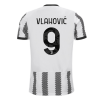 Men's Replica VLAHOVIĆ #9 Juventus Home Soccer Jersey Shirt 2022/23 Adidas