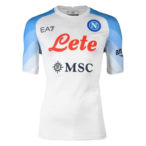 Men's Replica Napoli Away Soccer Jersey Shirt 2022/23 EA7