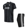 Kids Juventus Away Soccer Jersey Kit (Jersey+Shorts) 2022/23 Adidas
