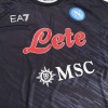 Men's Replica Napoli Acqua Blue Soccer Jersey Shirt 2022/23 EA7