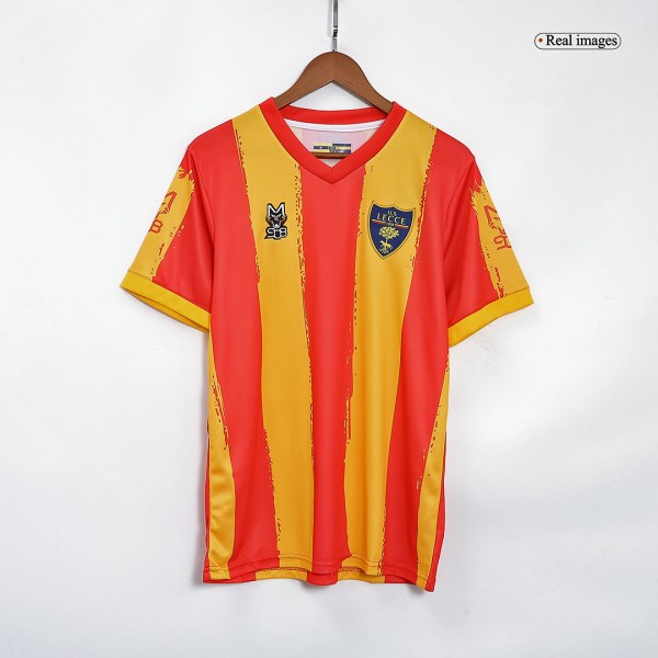 Men's Replica US Lecce Home Soccer Jersey Shirt 2022/23