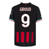 Men's Replica GIROUD #9 AC Milan Home Soccer Jersey Shirt 2022/23 Puma