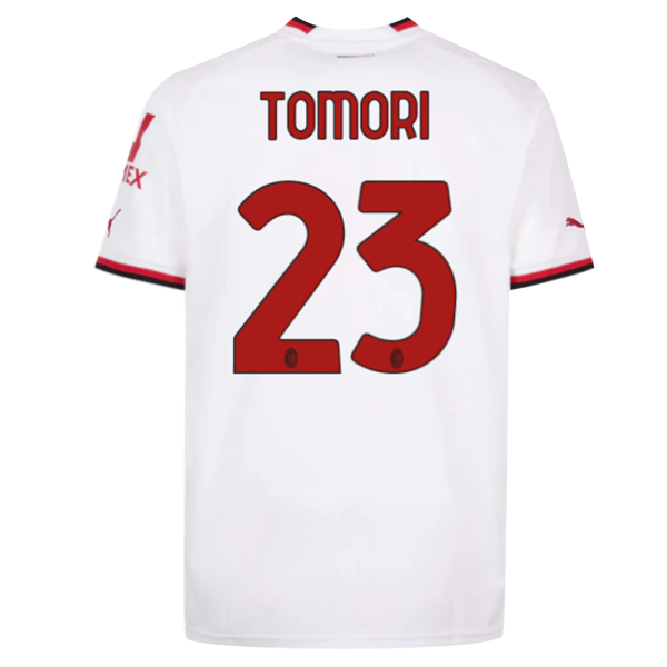 Men's Replica TOMORI #23 AC Milan Away Soccer Jersey Shirt 2022/23 Puma