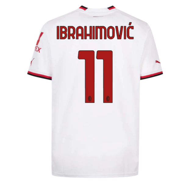 Men's Replica IBRAHIMOVIĆ #11 AC Milan Away Soccer Jersey Shirt 2022/23 Puma