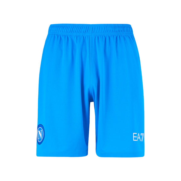 Men's Napoli Away Soccer Shorts 2022/23 EA7