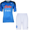 Men's Replica Napoli Home Soccer Jersey Kit (Jersey+Shorts) 2022/23 Kappa