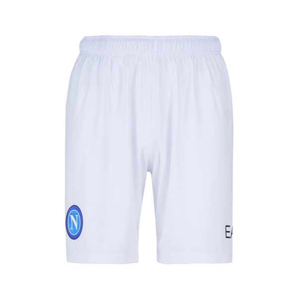 Men's Napoli Home Soccer Shorts 2022/23 EA7