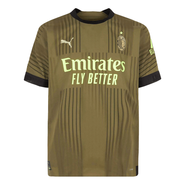 Men's Authentic AC Milan Third Away Soccer Jersey Shirt 2022/23 Puma