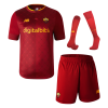 Men's Replica Roma Home Soccer Jersey Whole Kit (Jersey+Shorts+Socks) 2022/23 NewBalance