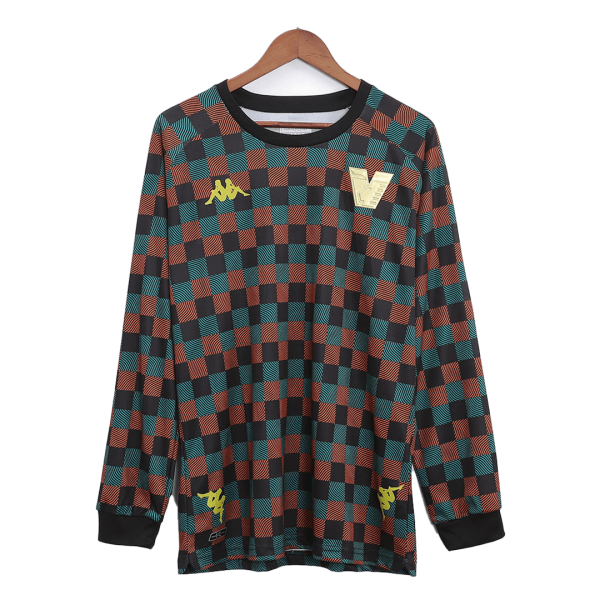 Men's Replica Venezia FC Pre-Match Pre-Match Long Sleeves Soccer Jersey Shirt 2022/23 Kappa