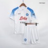 Kids Napoli Away Soccer Jersey Kit (Jersey+Shorts) 2022/23 EA7