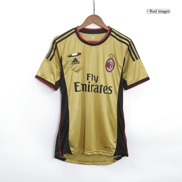 Men's Retro 2013/14 AC Milan Third Away Soccer Jersey Shirt Puma