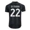 Men's Authentic DI MARIA #22 Juventus Away Soccer Jersey Shirt 2022/23 Adidas