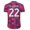 Men's Authentic DI MARIA #22 Juventus Third Away Soccer Jersey Shirt 2022/23 Adidas