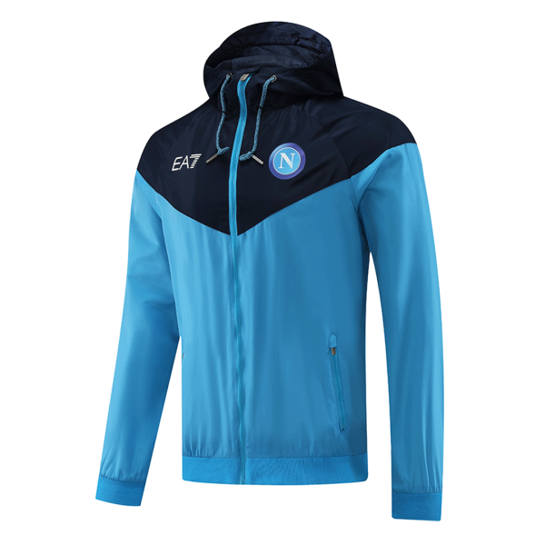 Men's Napoli Windbreaker Hoodie Jacket 2022/23 EA7