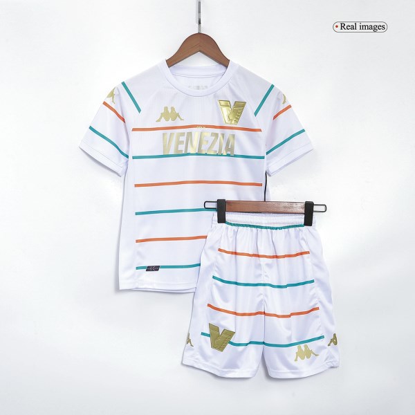 Kids Venezia FC Away Soccer Jersey Kit (Jersey+Shorts) 2022/23 Kappa