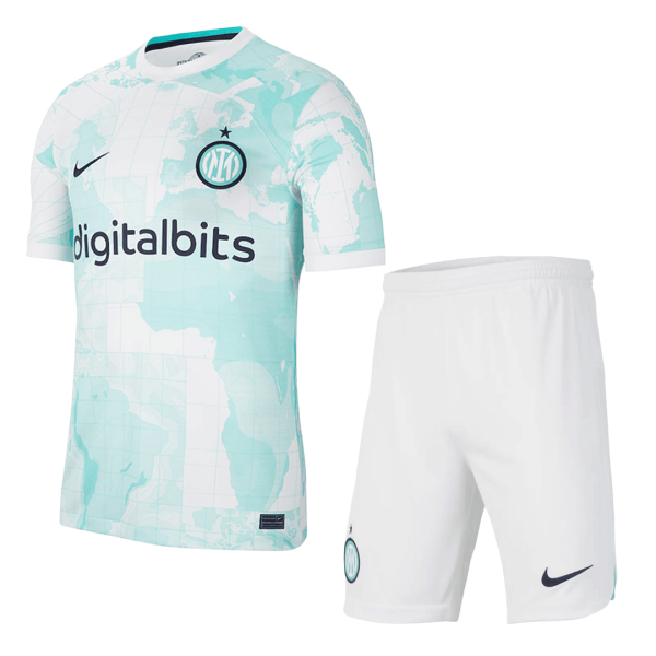 Men's Replica Inter Milan Away Soccer Jersey Kit (Jersey+Shorts) 2022/23 Nike