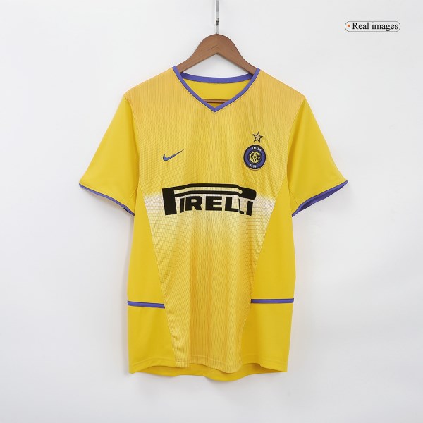Men's Retro 2002/03 Inter Milan Third Away Soccer Jersey Shirt Nike