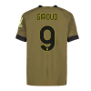 Men's Replica GIROUD #9 AC Milan Third Away Soccer Jersey Shirt 2022/23 Puma