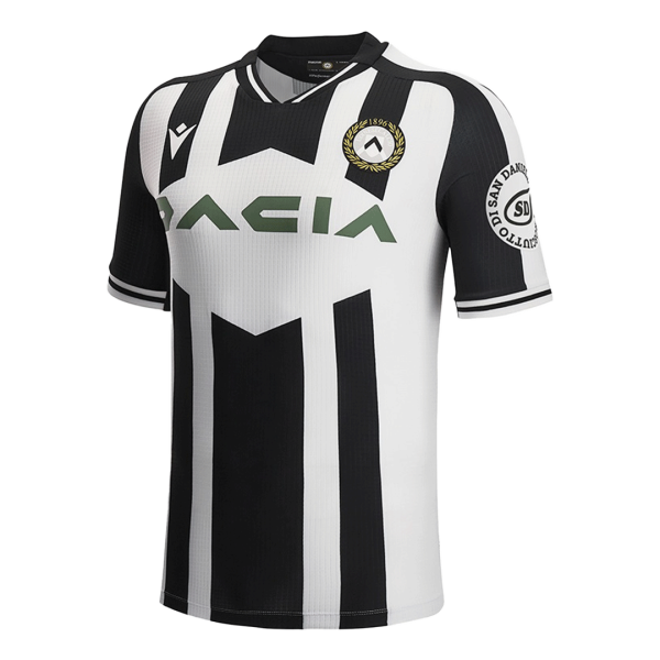 Men's Replica Udinese Calcio Home Soccer Jersey Shirt 2022/23 Macron