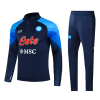 Men's Napoli Zipper Tracksuit Sweat Shirt Kit (Top+Trousers) 2022/23 EA7