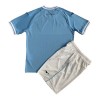 Kids Lazio Home Soccer Jersey Kit (Jersey+Shorts) 2022/23 Macron