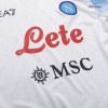 Kids Napoli Away Soccer Jersey Whole Kit (Jersey+Shorts+Socks) 2022/23 EA7