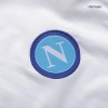 Kids Napoli Away Soccer Jersey Whole Kit (Jersey+Shorts+Socks) 2022/23 EA7
