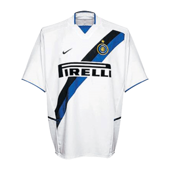 Men's Retro 2002/03 Inter Milan Away Soccer Jersey Shirt Nike