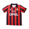 Men's Retro 1996/97 AC Milan Home Soccer Jersey Shirt Adidas