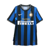 Men's Retro 2009/10 Inter Milan Home Soccer Jersey Shirt Nike