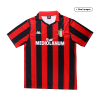 Men's Retro 1988/89 AC Milan Home Soccer Jersey Shirt Kappa