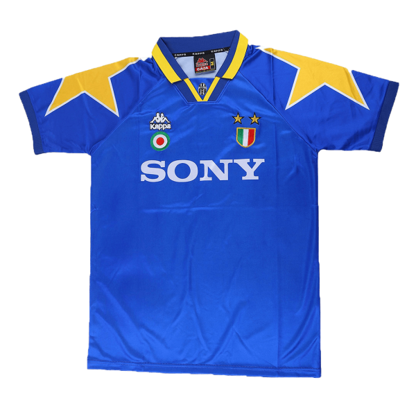 Men's Retro 1995/96 Juventus Third Away Soccer Jersey Shirt Kappa
