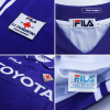 Men's Retro 1999/00 Fiorentina Home Soccer Jersey Shirt Kappa