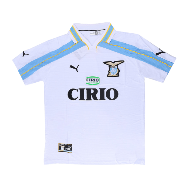 Men's Retro 1999/00 Lazio Away Soccer Jersey Shirt Puma