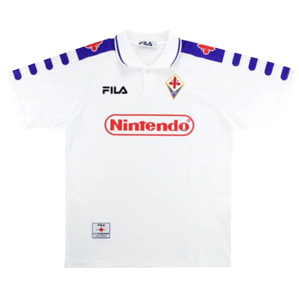 Men's Retro 1998/99 Fiorentina Away Soccer Jersey Shirt
